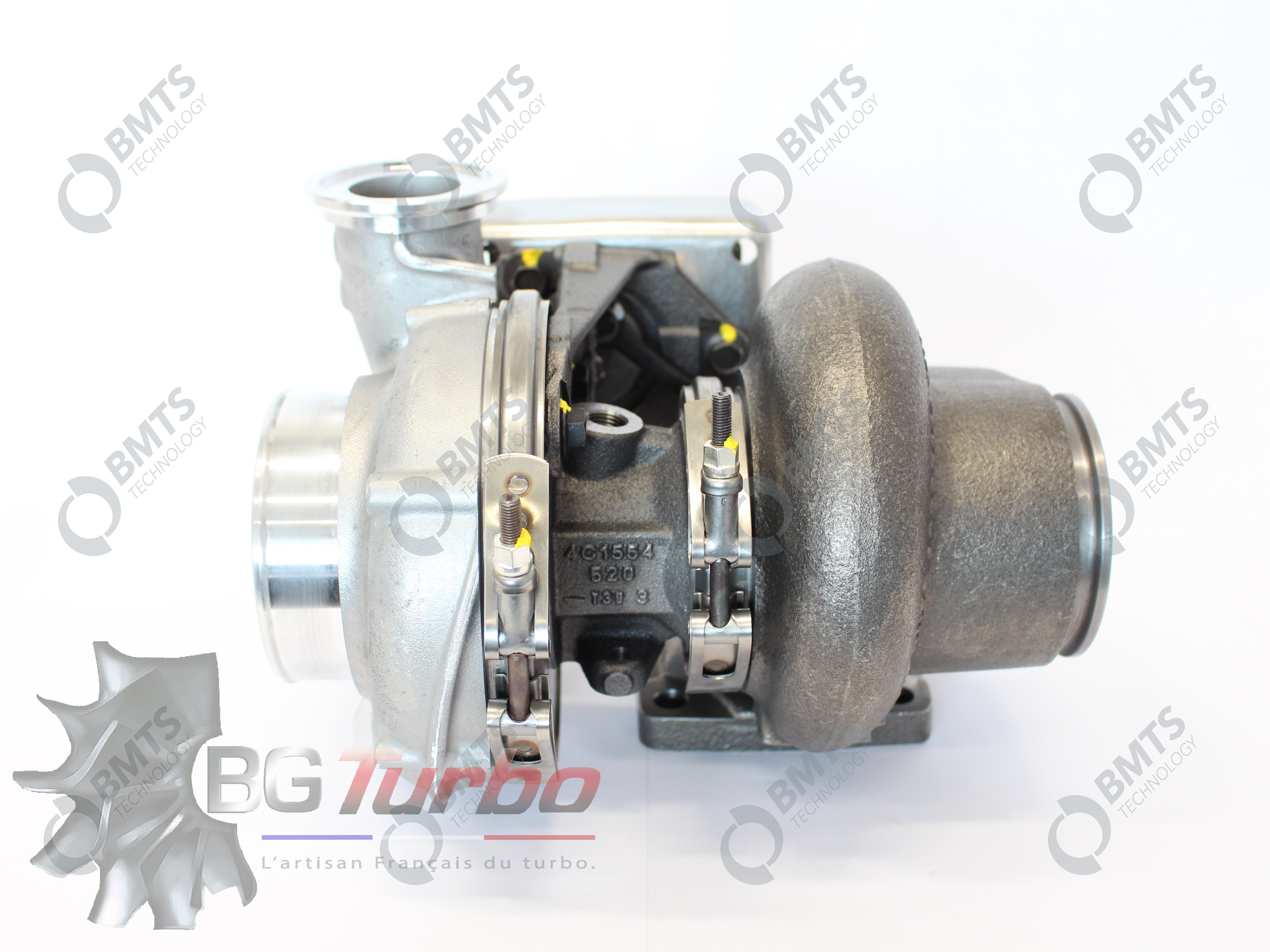 TURBO - NEUF ORIGINE - PL - FENDT: 9490XMassey Ferguson: MF 9540, MF 9560, MF 9380 - 40008614
